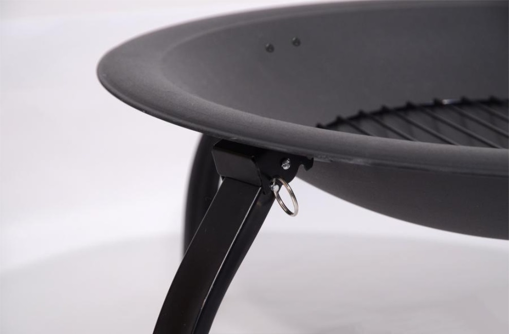 Ohniště s grilovací mřížkou VESUV s poklopem d